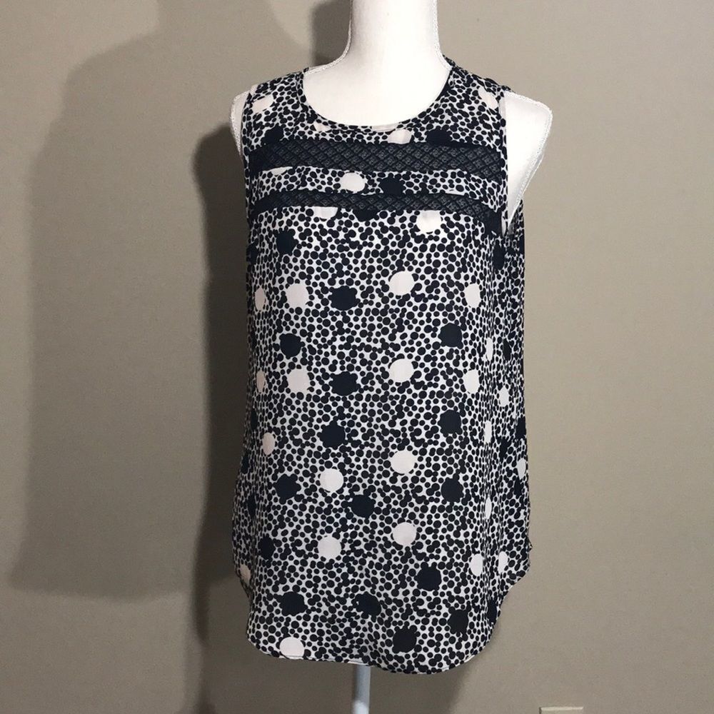 ‎Cabi polka dot blouse